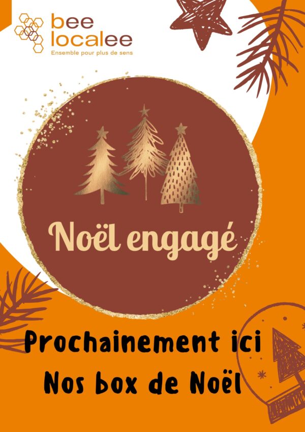 flyer pour un noël engagé avec Beelocalee